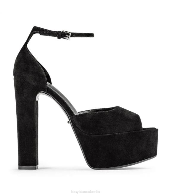 Plateau-Absätze| de Tony Bianco Frauen Jayze-Heels schwarzes Wildleder 462411